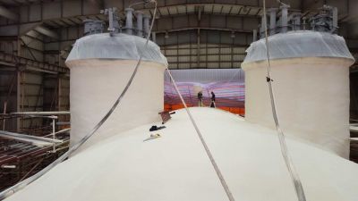 Cargo tank insulation