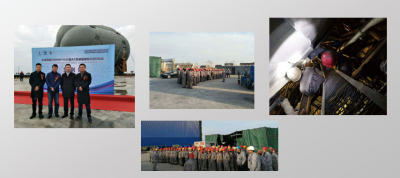 Maintenance of insulation layer of Norgas LNG carrier in zhoushan
