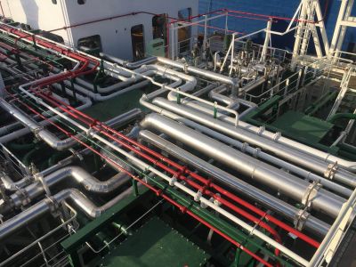 舟山 26K FSRU LNG 管道绝缘